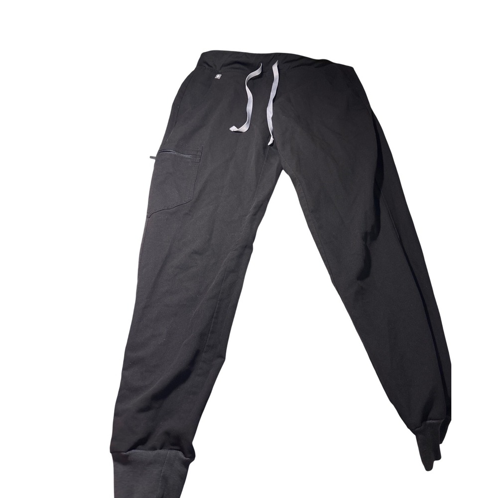 FIGS Technical Collection Black Jogger Scrub Pants Womens Small W18SW2005